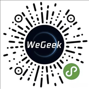 WeGeek微信小程序开发大赛微信小程序二维码