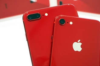 iPhone8红色限量版真机图片 iPhone8/8 plus红色版开箱图赏