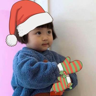 圣诞节小红帽头像可爱萌娃大全 最新好看的微信圣诞头像2018精选