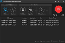 电脑录屏软件TalkHelper Screen Recorder