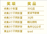 QQ会员复活节挖宝记活动 收集彩蛋得Q币+ipad