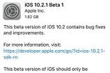 iOS10.2.1 Beta1有必要升级吗 iOS10.2.1 Beta1怎么升级