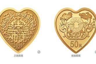2019央行发行心形纪念币详细内容 2019央行纪念币规格和发行量