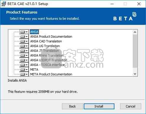 beta cae systems v21 64位破解版