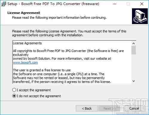 Boxoft PDF To JPG Converter(PDF转换器)