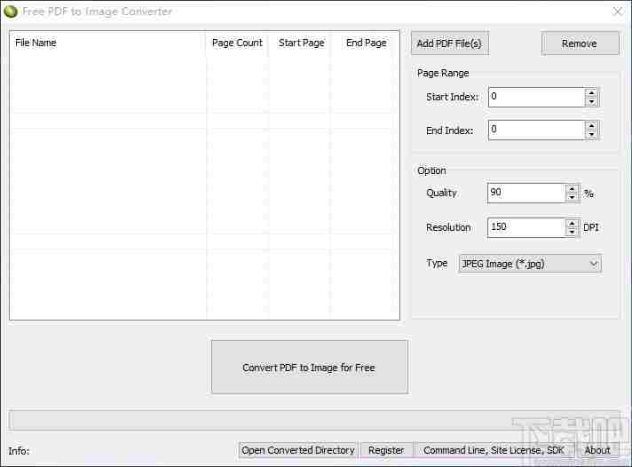 Free PDF to Image Converter(免费PDF到图像转换器)