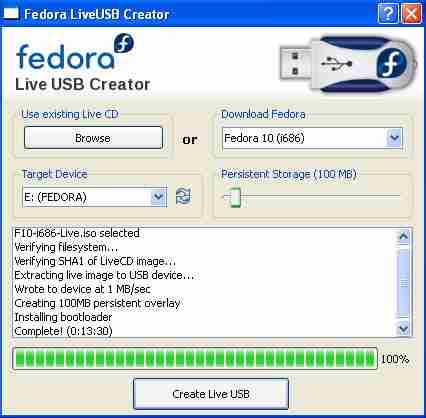 Fedora liveusb-creator下载