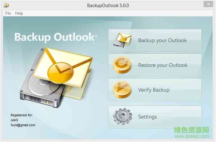 Backup Outlook