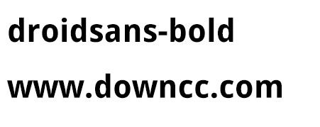 droidsans-bold 完整版