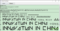 astra英文字体