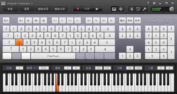 Wispow Freepiano2谱子下载