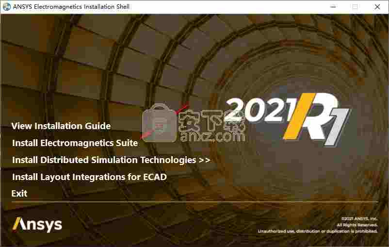 ANSYS Electronics Suite 2021 R1破解版