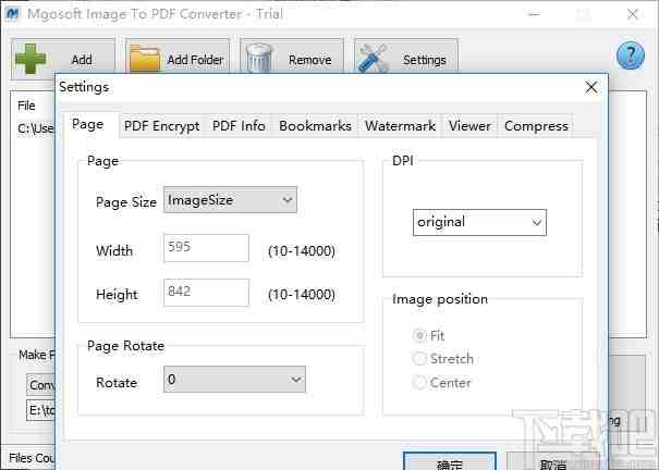 Mgosoft Image To PDF Converter(图片转PDF工具)