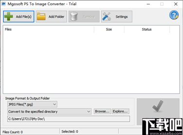 Mgosoft PS To Image Converter(ps转图片软件)