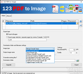 123 PDF to Image(PDF转图片工具)