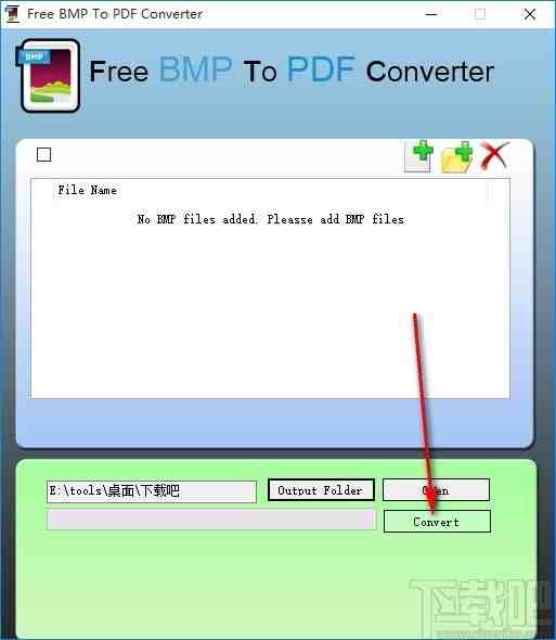 Free BMP to PDF Converter(免费BMP转PDF转换器)