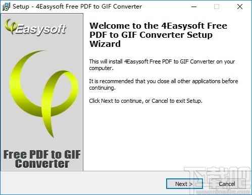 4Easysoft Free PDF to GIF Converter(PDF转GIF软件)