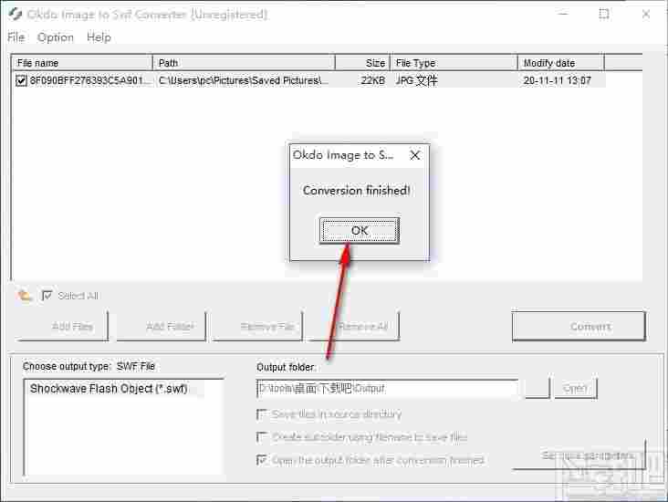 Okdo Image to Swf Converter(图片转SWF工具)