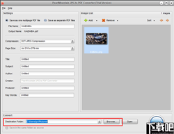 PearlMountain JPG to PDF Converter(JPG转PDF工具)