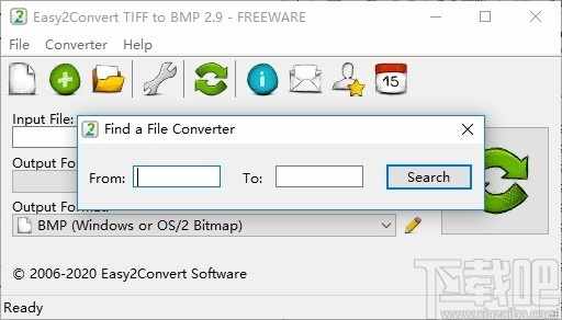 Easy2Convert TIFF to BMP(TIFF图片转BMP工具)