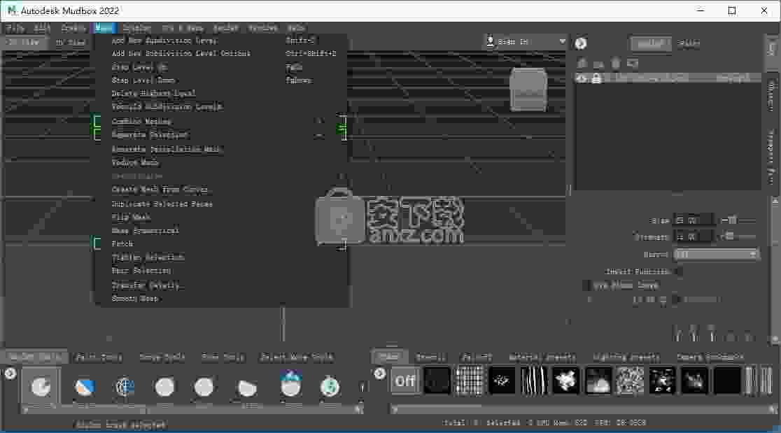 autodesk mudbox2022破解版(3D数字雕刻)