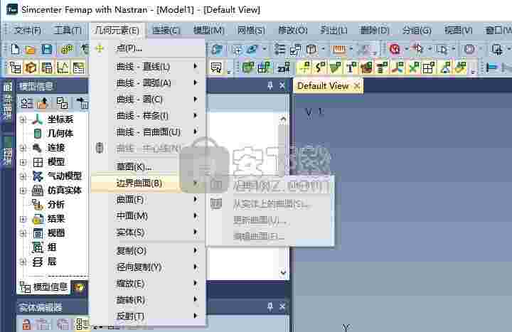 siemens simcenter femap 2021.1 with nx nastran中文破解版