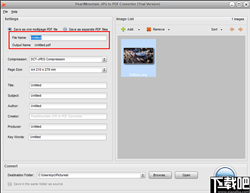 PearlMountain JPG to PDF Converter(JPG转PDF工具)