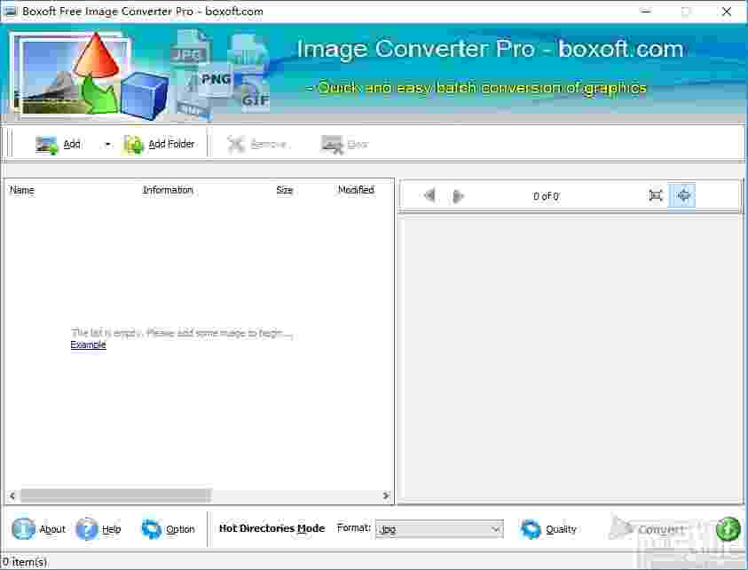 Boxoft Free Image Converter(图像转换器)