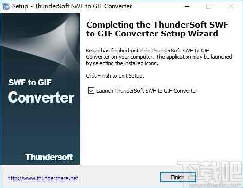 ThunderSoft SWF to GIF Converter(SWF转GIF)