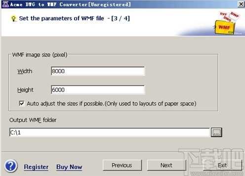 Acme DWG to WMF Converter(DWG转WMF工具)