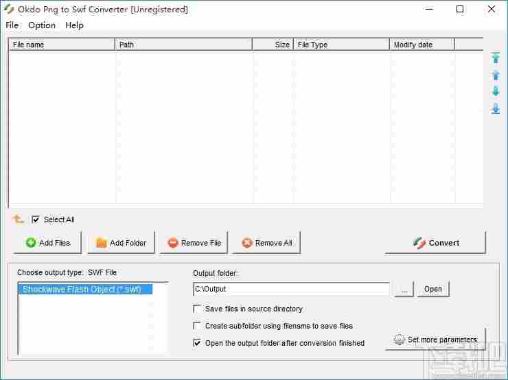 Okdo Png to Swf Converter(PNG图片转SWF工具)