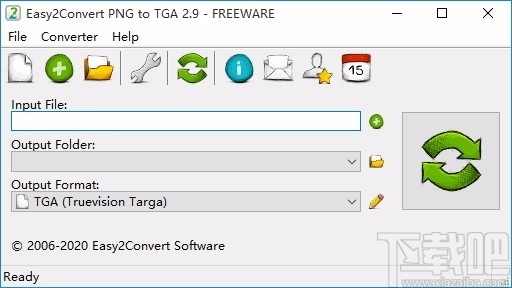 Easy2Convert PNG to TGA(PNG转TGA软件)
