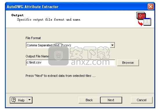 AutoDWG Attribute Extractor(CAD属性提取器)