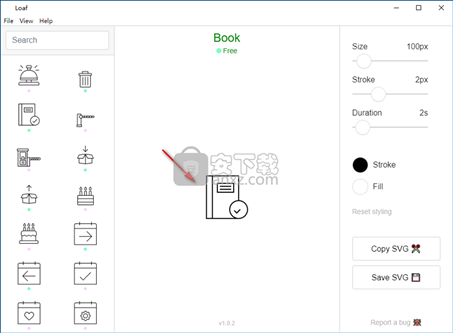 Loaf(动画SVG图标编辑器)