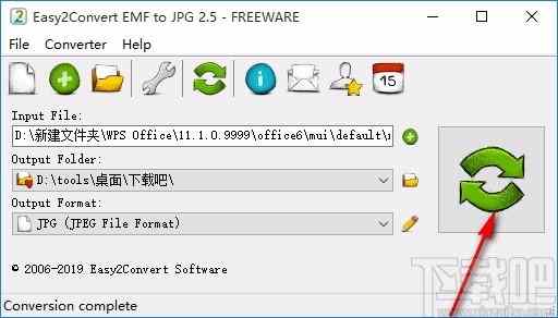 Easy2Convert EMF to JPG