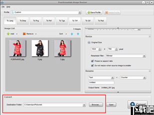 PearlMountain Image Resizer(图片大小调整软件)