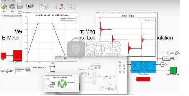 Altair FluxMotor 2020.1.0 x64破解版(旋转电机设计)