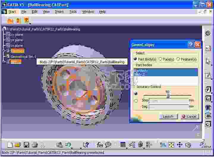 Geometric GeomCaliper 2.7.2破解版(实体厚度分析软件)
