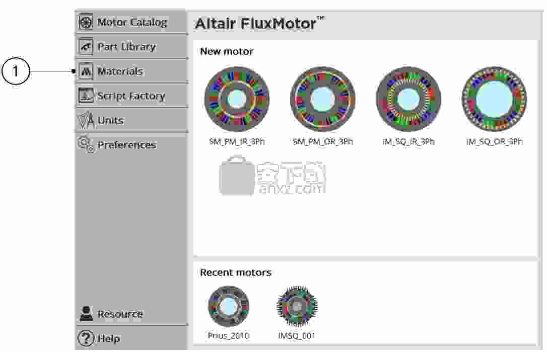 Altair FluxMotor 2020.1.0 x64破解版(旋转电机设计)