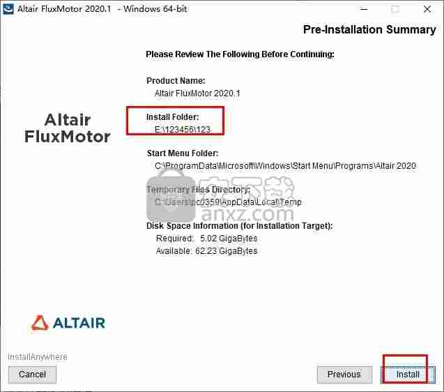 Altair FluxMotor 2020.1.0 x64破解版(旋转电机设计)