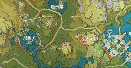 《原神》2.7琉璃袋采集路线图大全