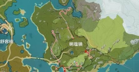 《原神》2.7琉璃袋采集路线图大全