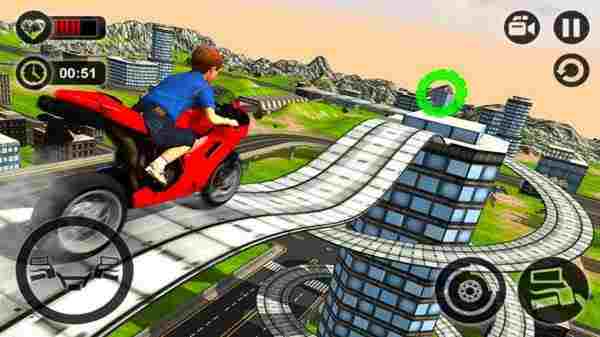 儿童摩托车特技骑士3D游戏下载