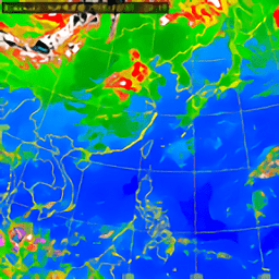 气象卫星云图