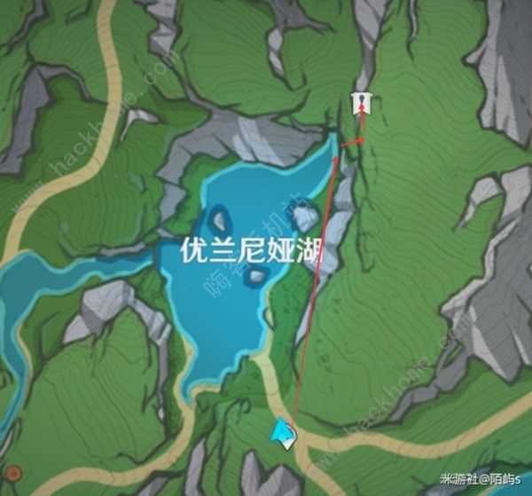 原神新版本湖光铃兰采集路线是什么 最新湖光铃兰采集路线图分享[多图]图片5