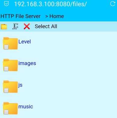 HTTP File Server app