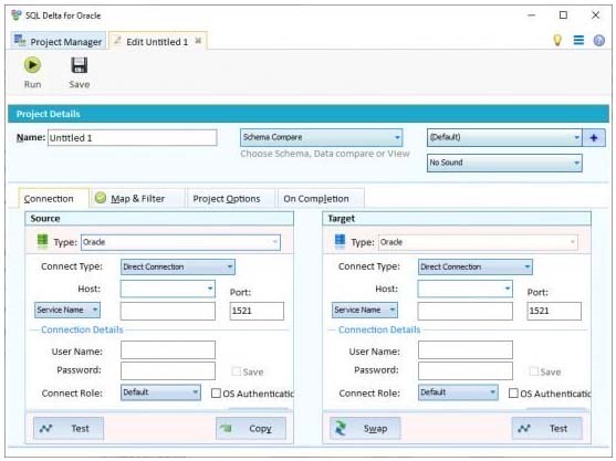 SQL Delta for Oracle