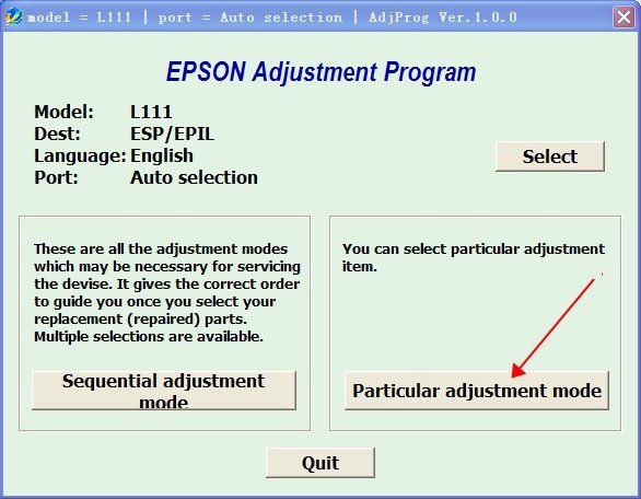 EPSON废墨清零软件