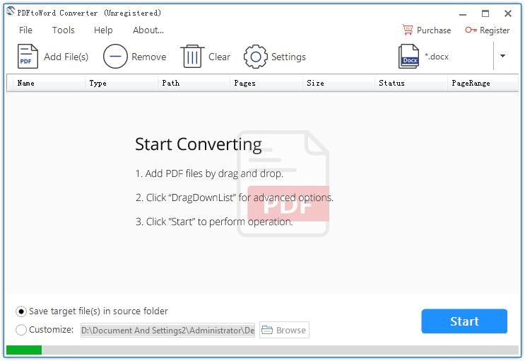 PDFtoWord Converter