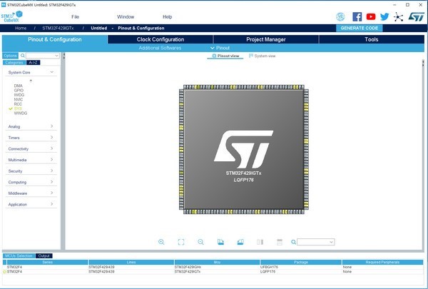 STM32CubeMX